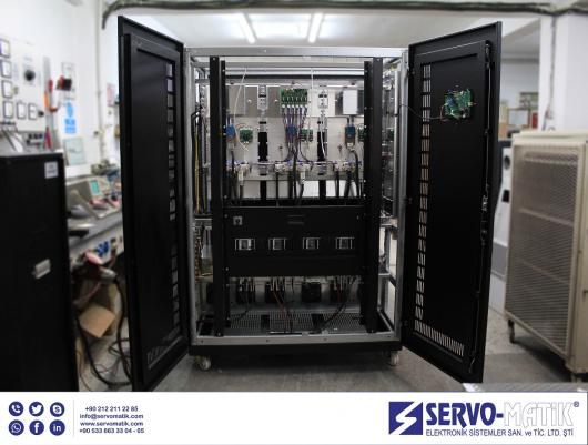 3 Adet 160 KVA UPS kurulumumuz tamamlanmıştır. 