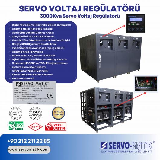 SERVO VOLTAJ REGÜLATÖRÜ