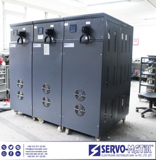 SERVO-REG MODEL VOLTAJ REGÜLATÖRÜ 600 KVA