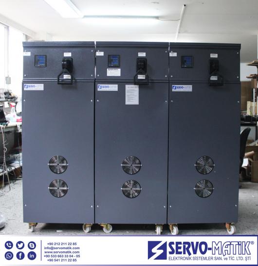 SERVO-REG MODEL VOLTAJ REGÜLATÖRÜ 600 KVA