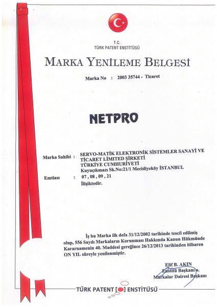 KESİNTİSİZ GÜÇ KAYNAĞI , VOLTAJ REGÜLATÖRÜ , REDRESÖR ÜRÜNLERİMİZİN MARKA TESCİL BELGELERİ