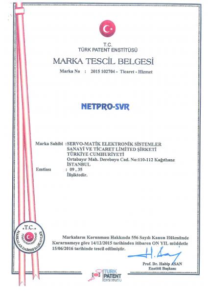 KESİNTİSİZ GÜÇ KAYNAĞI , VOLTAJ REGÜLATÖRÜ , REDRESÖR ÜRÜNLERİMİZİN MARKA TESCİL BELGELERİ