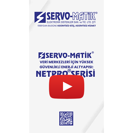 Netpro Serisi UPS ile veri merkezlerinde tam enerji güvenliği