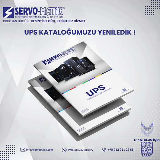 UPS KATALOĞUMUZU YENİLEDİK !