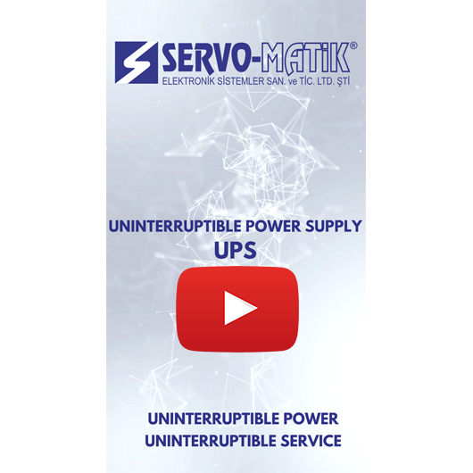 SERVO-MATİK NETPRO SERİSİ KESİNTİSİZ GÜÇ KAYNAĞI  (UPS)